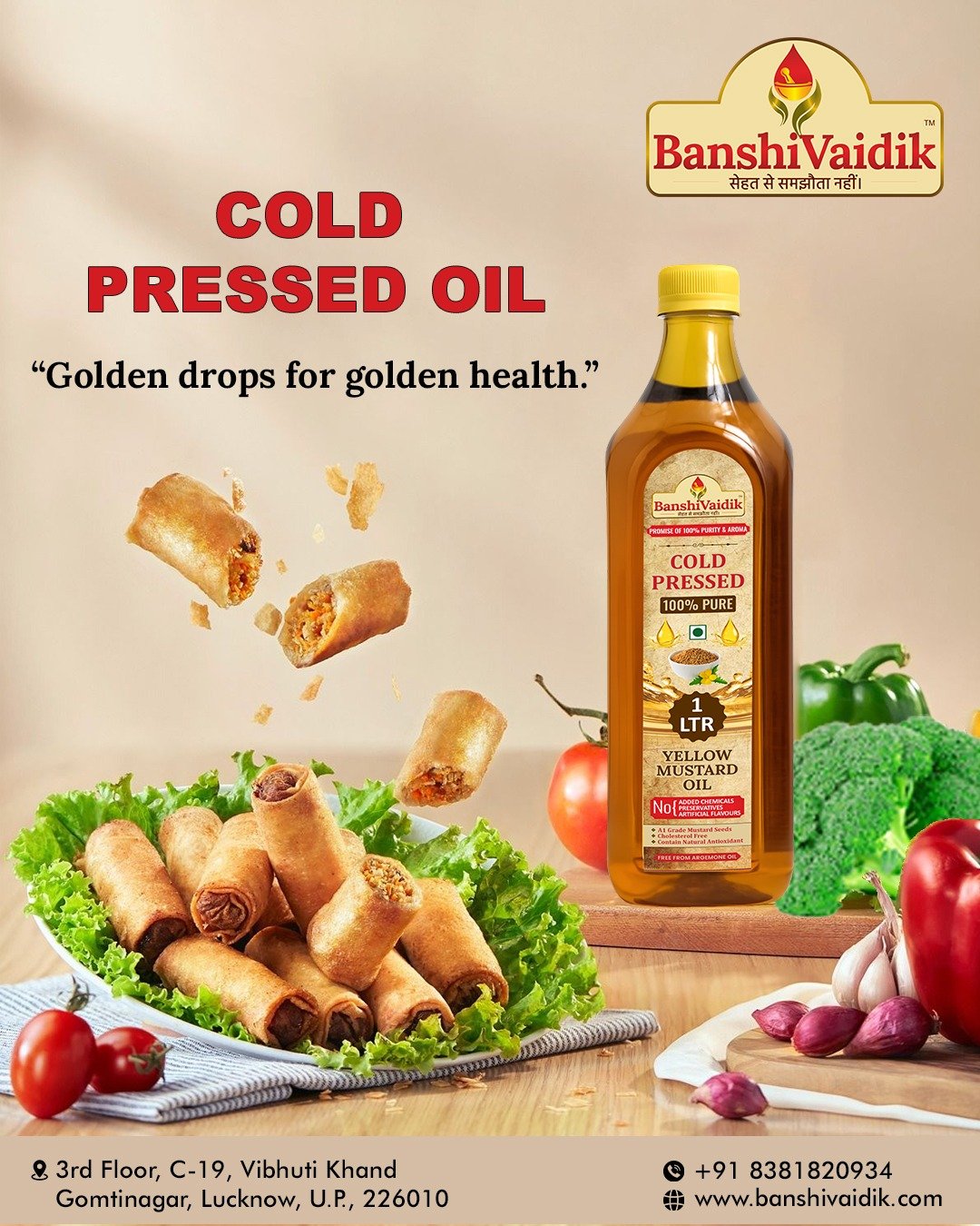 Benefits of Cold Pressed Mustard Oil