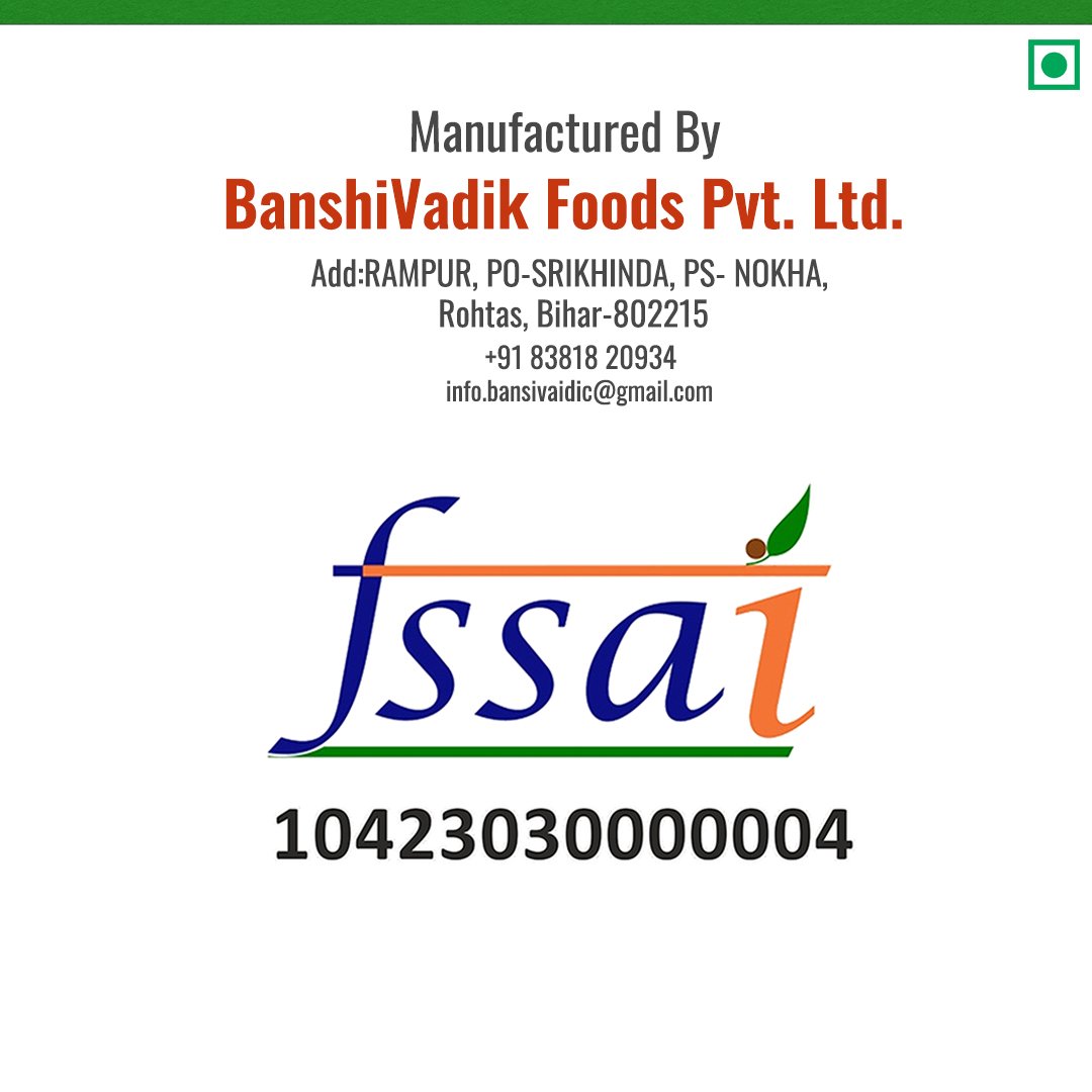 Jata Chakki Fresh Vaidic Atta 3Kg. Pack