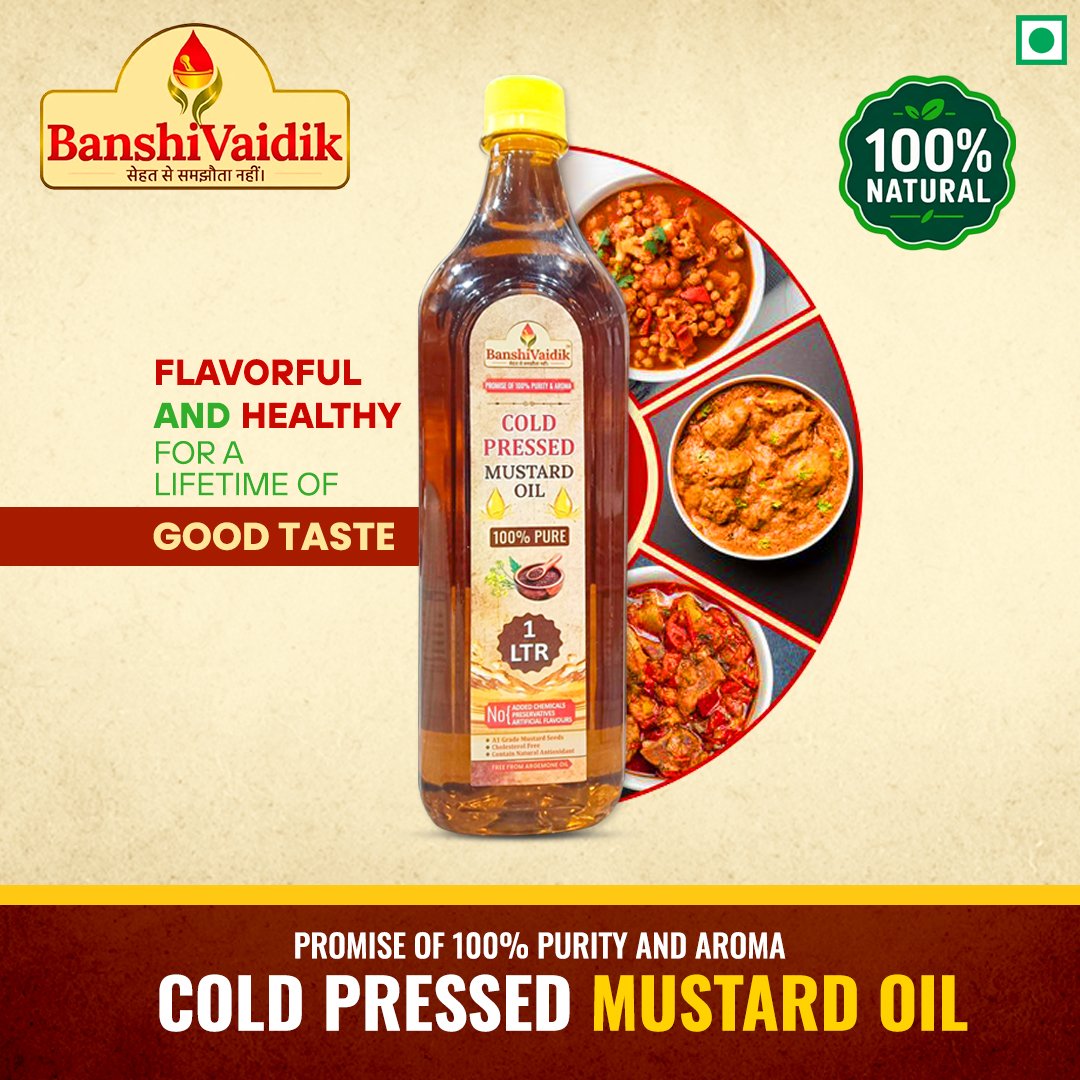 Yellow Cold Pressed Mustard Oil (Peeli Sarson)